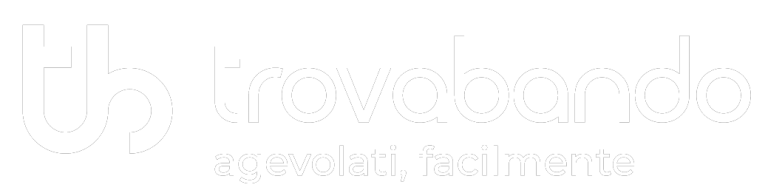 logo bianco trovabando corporate